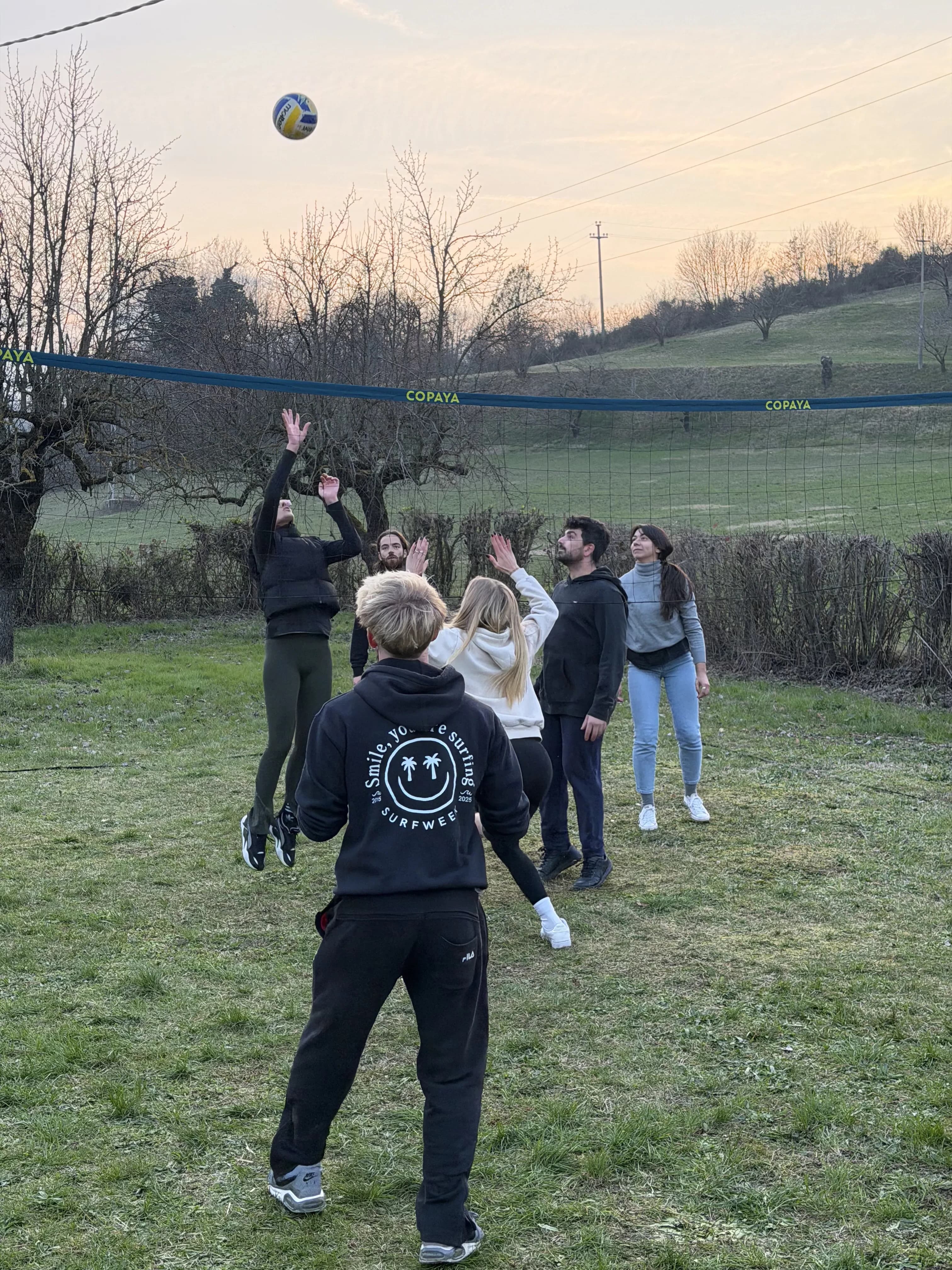 Attività ricreative e sportive durante un CoLivers Meetup