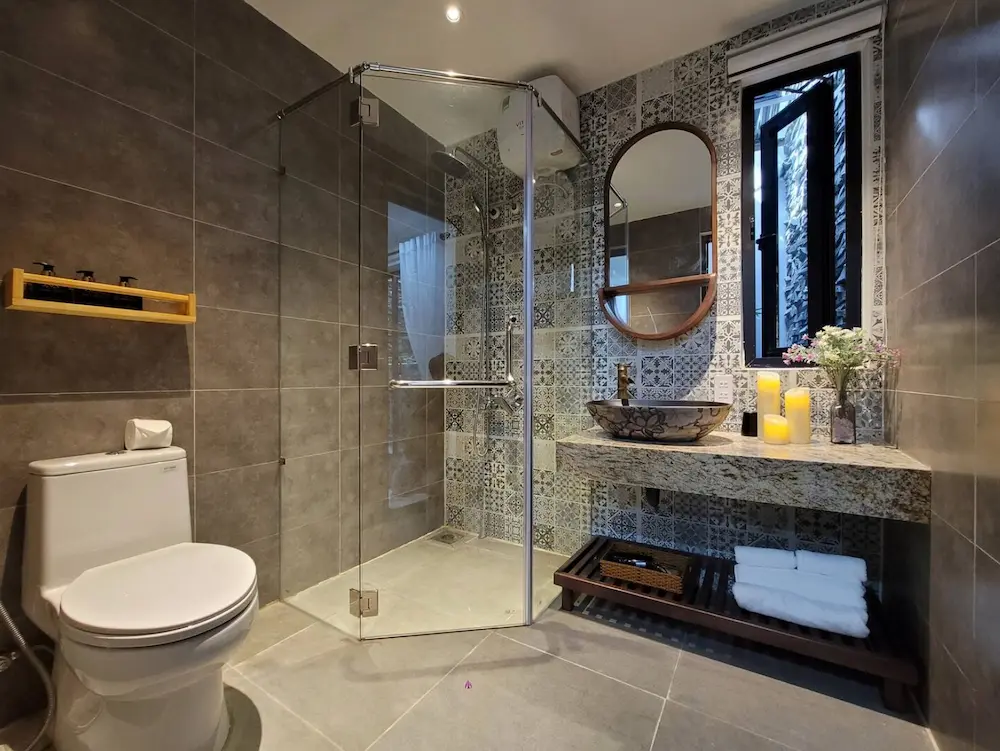 Bagni di design di Wing House