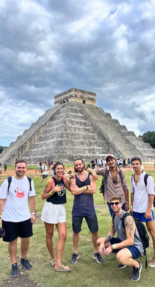 Visita a Chichén Itzá in Messico
